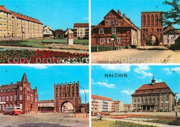 Malchin Demmin Karl Dressel Str Steintor Kalensches To