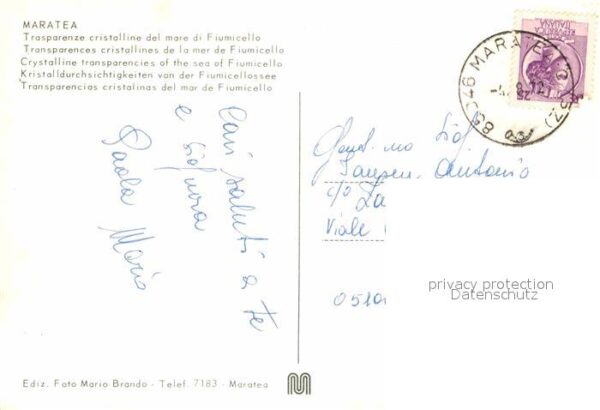 Maratea Trasparenze cristalline del mare di Fiu – Bild 2