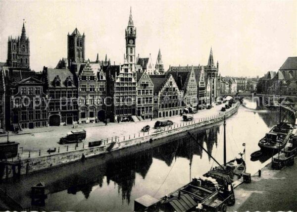 Gand Belgien Quai aux Herbes