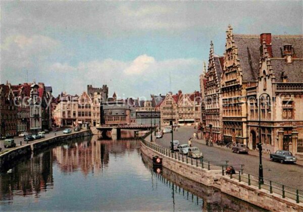 Gand Belgien Quai aux Herbes