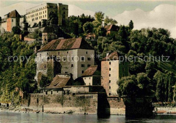 Passau Veste Oberhaus und Wasserburg Niederhau