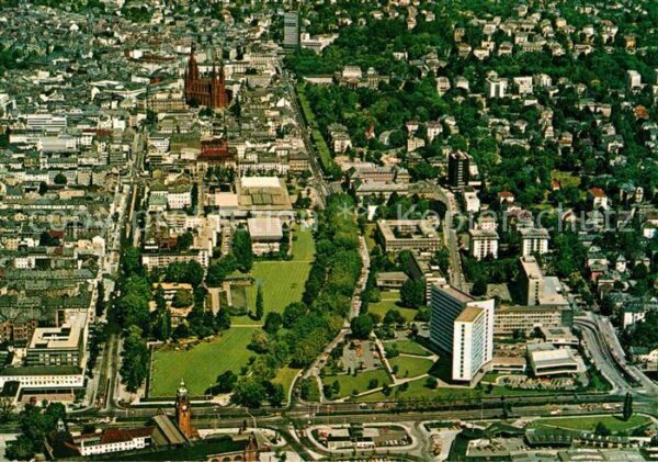 Wiesbaden Fliegeraufnahme