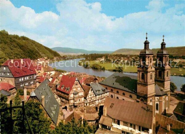 Miltenberg Main Kirche Mainpartie