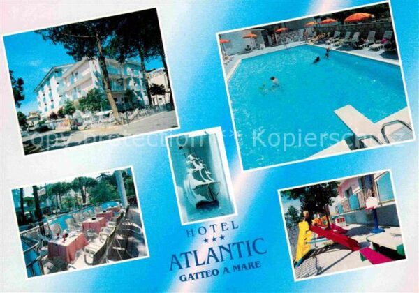 Gatteo Mare Hotel Atlantic Swimmingpool Terrasse
