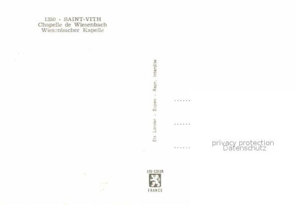 Saint-Vith Wiesenbacher Kapelle – Bild 2