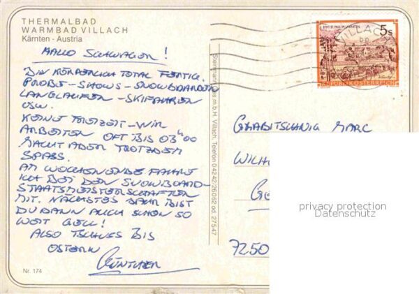 Warmbad Villach Thermalbad Fliegeraufnahme Schwimmbecke – Bild 2