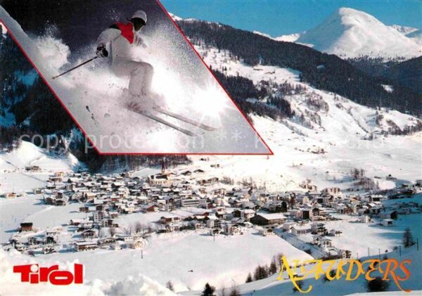 Nauders Tirol Fliegeraufnahme