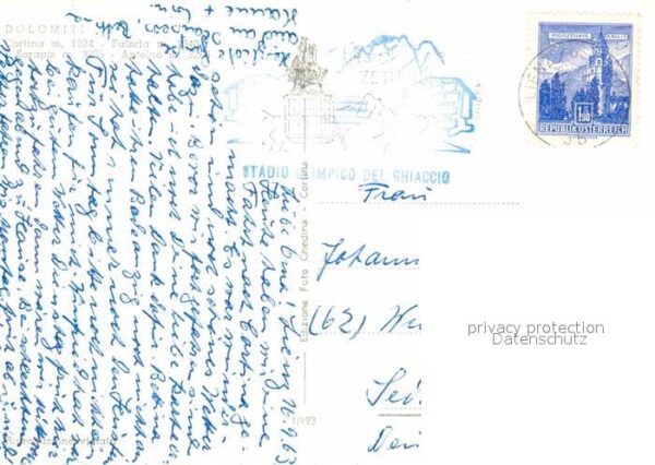 Cortina d Ampezzo mit Faloria Sorapis und Antelao – Bild 2