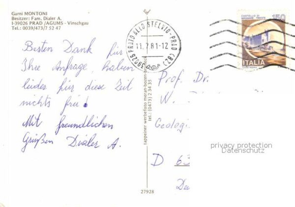 Prad Stilfserjoch Garni Montoni – Bild 2