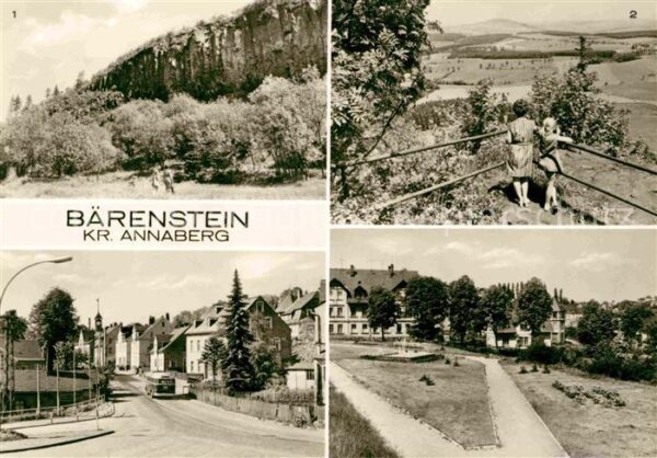 Baerenstein Annaberg-Buchholz Basaltsäulen Pöhlberg Dorfpartien