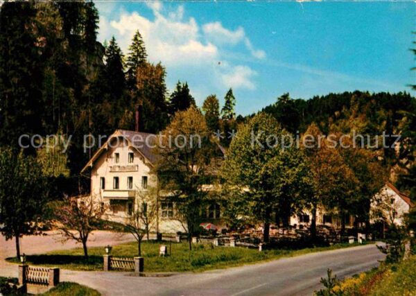 Pottenstein Oberfranken Hotel Cafe Schüttersmühle
