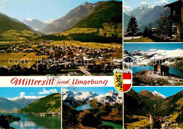 Mittersill Oberpinzgau Panorama Zell am See Stauseen Drossen G