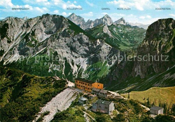 Pfronten Ostlerhütte am Breitberggipfel Fliegera