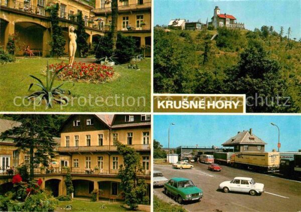 Krusne Hory Dubi statni lazne Komari vizka Dubi Cin