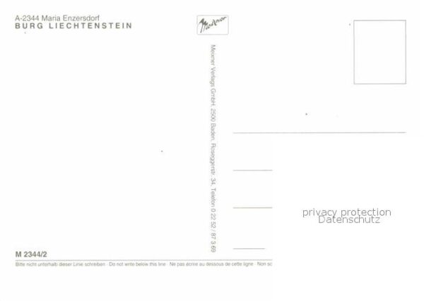 Maria Enzersdorf Burg Liechtenstein – Bild 2