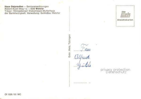 Wetzlar Haus Ostpreussen Seniorenwohnanlage – Bild 2