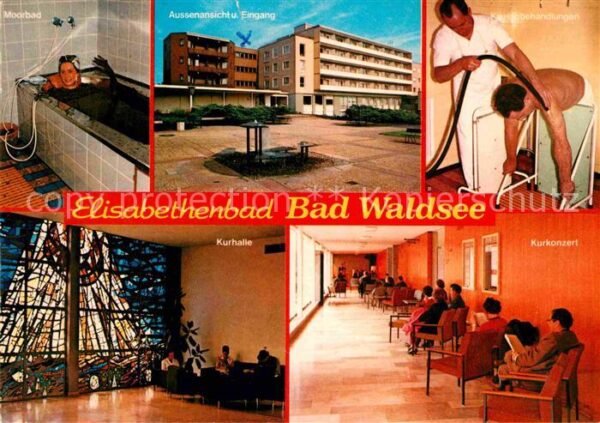 Bad Waldsee Moorbad Kurhaus Anwendungen Kurhalle Ku