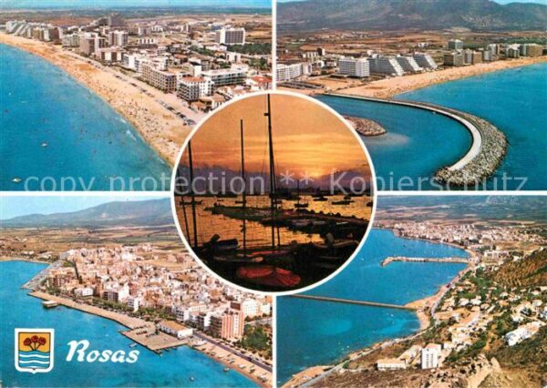 Rosas Costa Brava Cataluna Varios aspectos