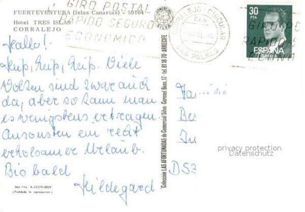 Corralejo Hotel Tres Islas Fliegeraufnahme – Bild 2