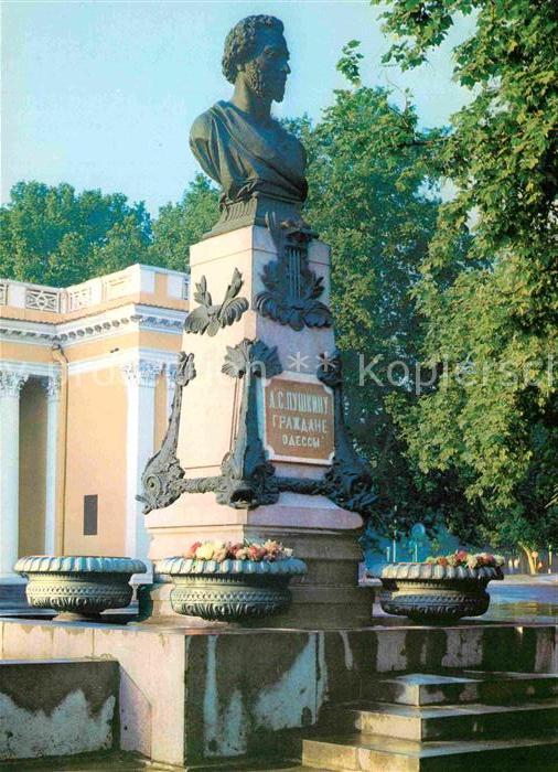 Odessa Ukraine Puschkin Denkmal