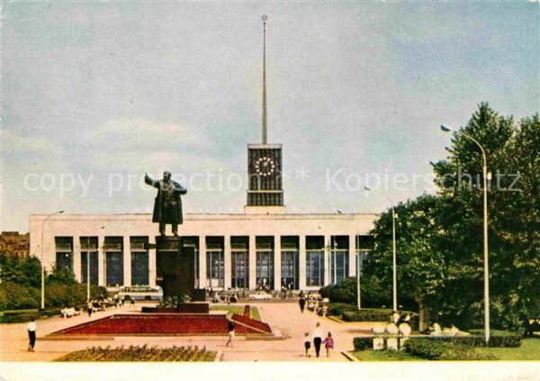 St Petersburg Leningrad Lenin Denkmal Finland Bahnhof