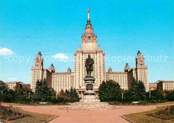 Moscow Moskva Lomonosov Universität