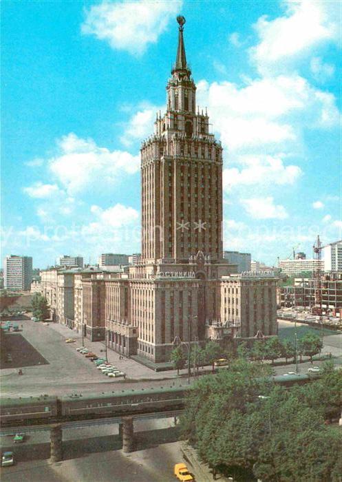 Moscow Moskva Hotel Leningrad