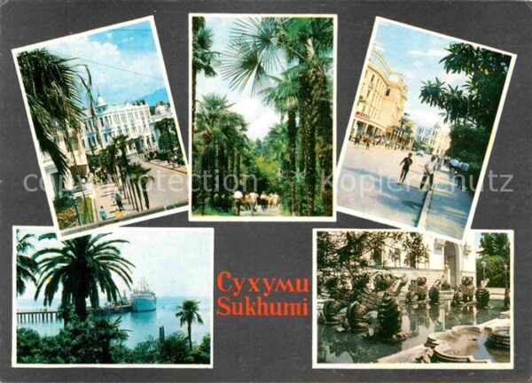Suchumi Hotel Riza Botanische Garten Anlegestel