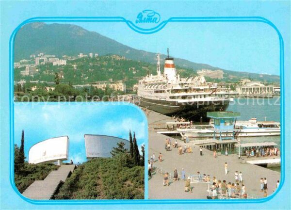 Jalta Yalta Krim Crimea Hafen Fähre