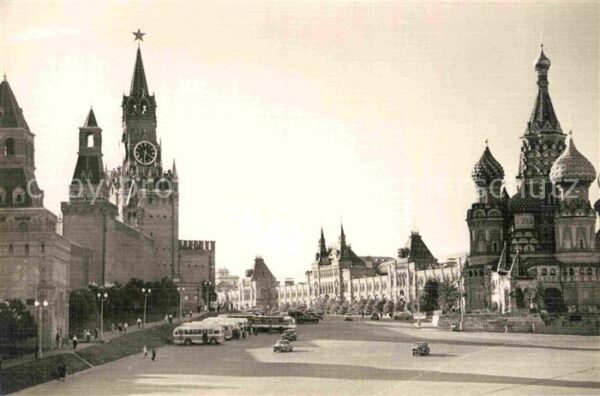 Moscow Moskva Red Square