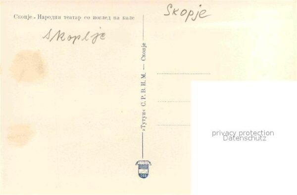 Skoplje Skopje Theater – Bild 2