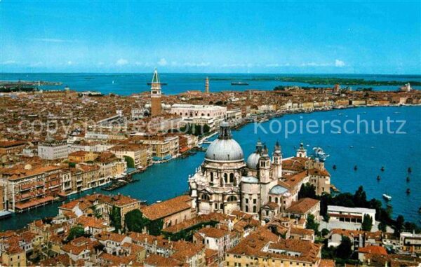 Venedig Venezia Fliegeraufnahme Sankt Markusplatz