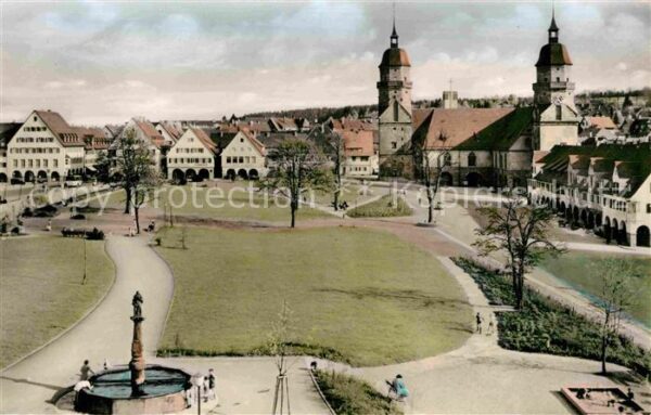 Freudenstadt Marktplatz Evangelische Kirche