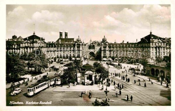 Muenchen Karlstor Rondell