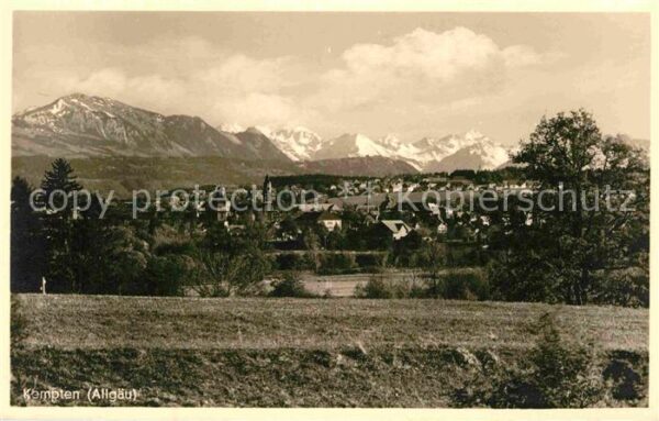 Kempten Allgaeu Teilansicht