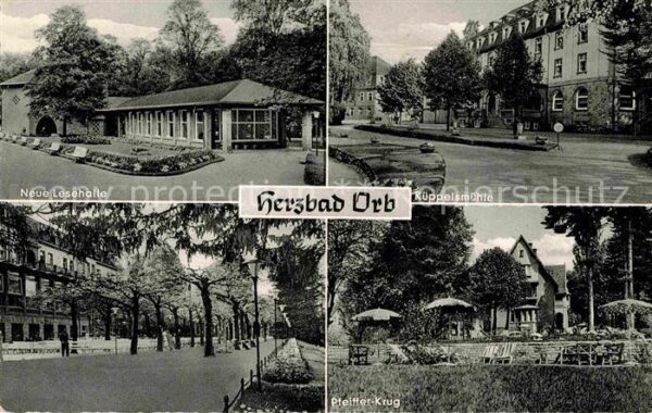 Bad Orb Lesehalle Pfeiffer Krug Küppelsmühle