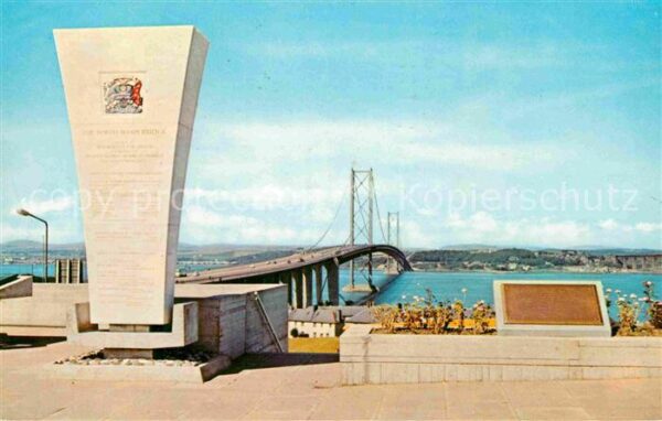 Edinburgh Scotland Forth Road Bridge