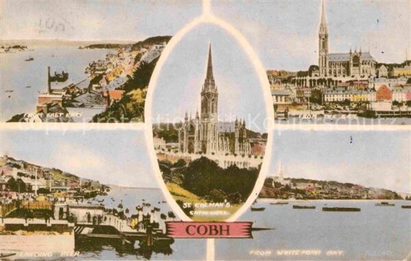 Cobh Kirche Panorama Teilansicht