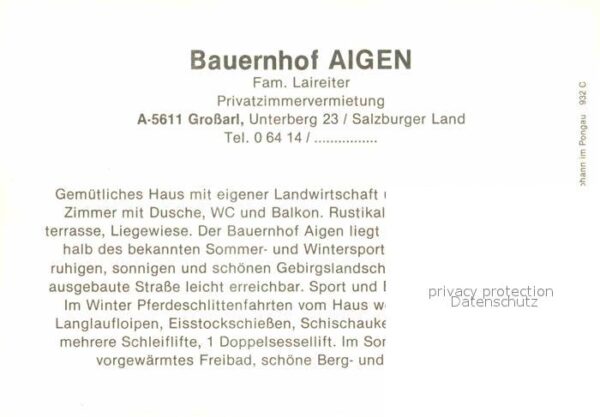 Grossarl Bauernhof Aigen – Bild 2