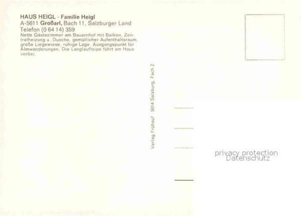 Grossarl Haus Heigl – Bild 2