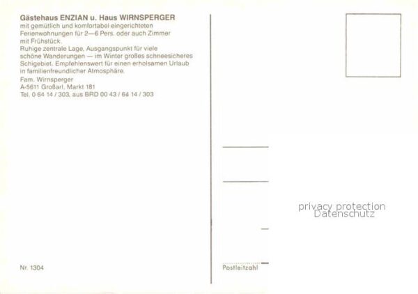 Grossarl Gästehaus Enzian – Bild 2