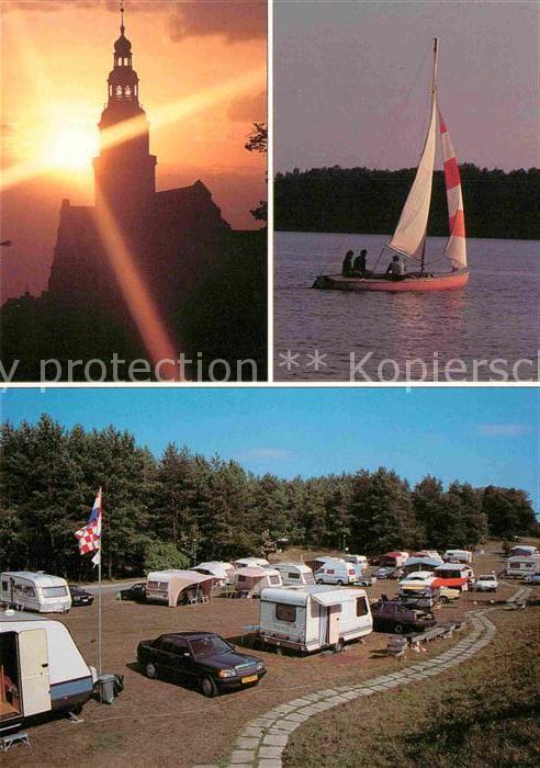 Olsztyn Allenstein Kirche See Campingplatz
