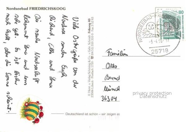Friedrichskoog Nordseebad Fliegeraufnahme – Bild 2