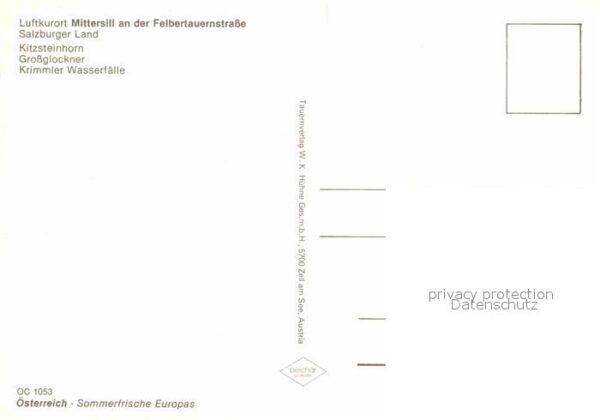 Mittersill Oberpinzgau Kitzsteinhorn Grossglockner Krimmler Wa – Bild 2