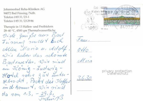 Bad Fuessing Fliegeraufnahme Johannesbad – Bild 2