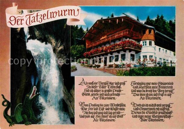 Bayrischzell Gasthof Feuriger Tatzelwurm