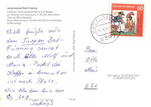 Bad Fuessing Fliegeraufnahme Johannesbad – Bild 2