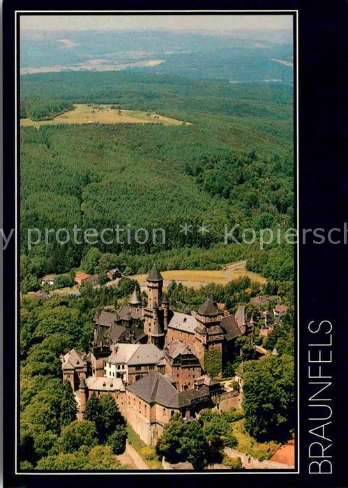 Braunfels Fliegeraufnahme Schloss