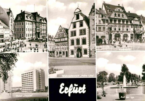 Erfurt Fischmarkt Weinrestaurant Hohe Lille Ho