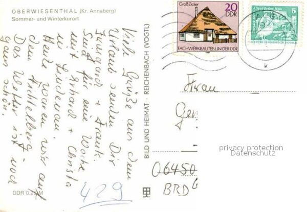 Oberwiesenthal Erzgebirge Stadt Wetterwarte auf dem Fichtelberg B – Bild 2